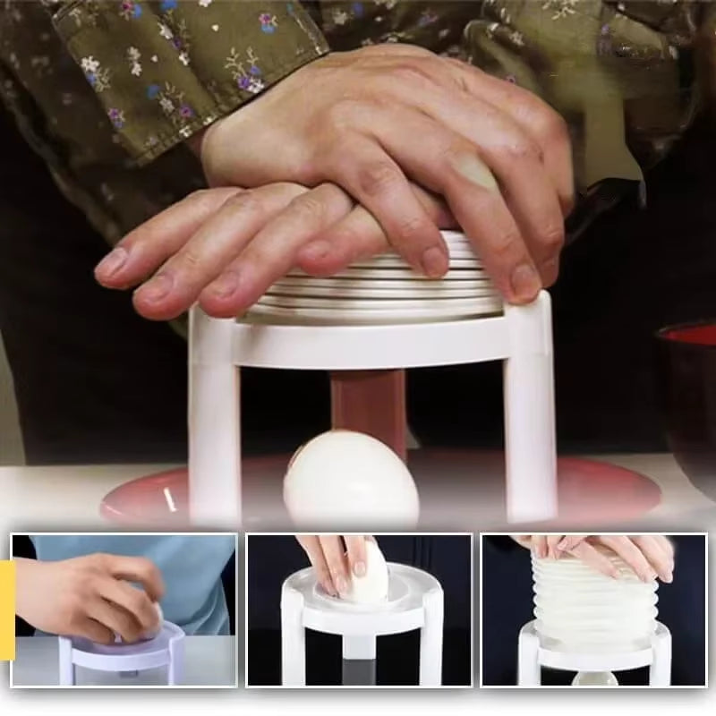 Effortless Egg Peeling Made Easy: The Creative Automatic Egg Peeler for Your Kitchen
