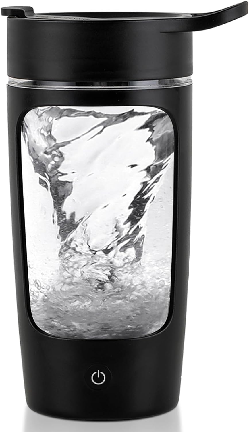Revolutionary Electric Shaker Bottle - BPA-Free Tritan Mixer for Effortless Protein Shakes and Smoothies